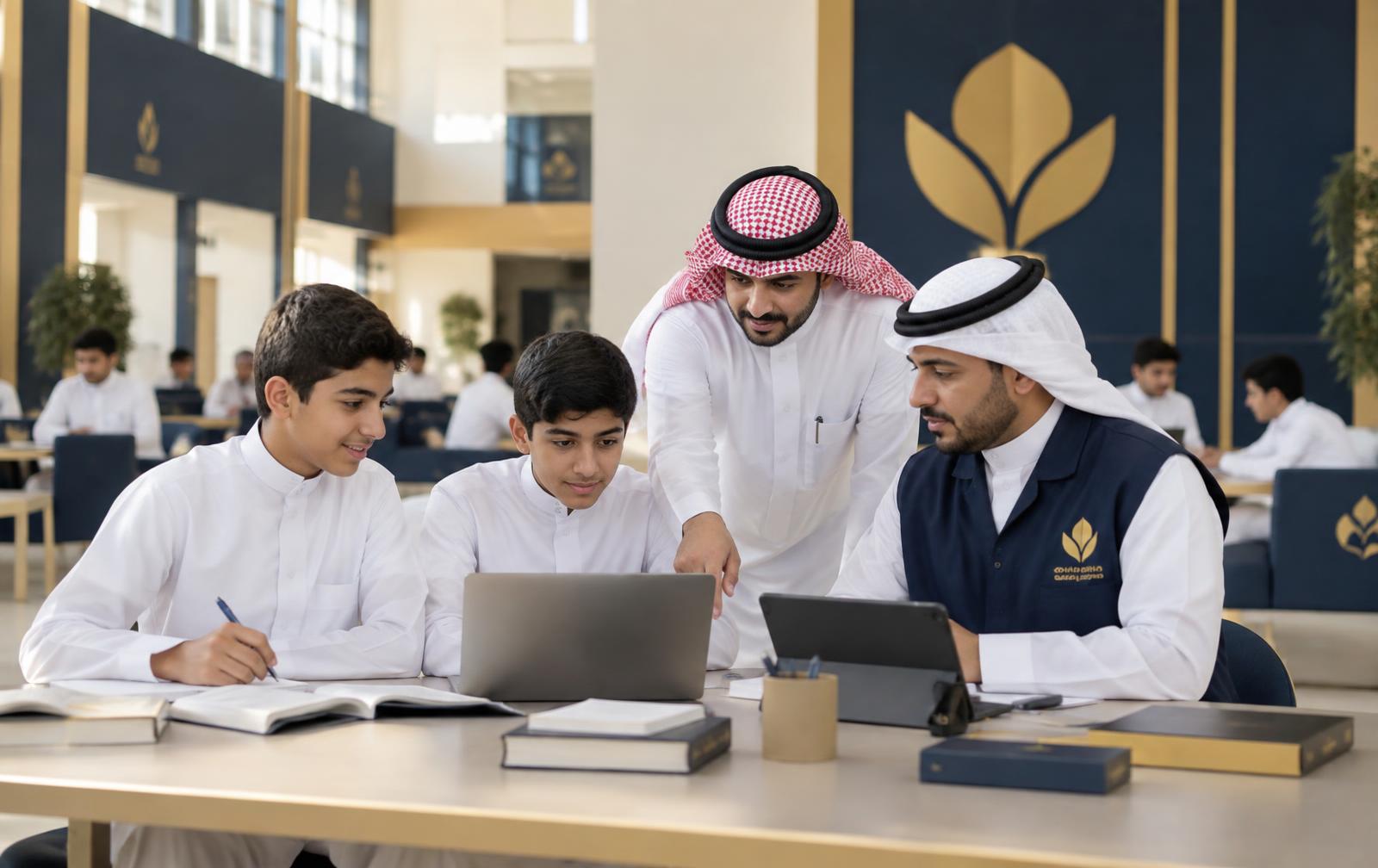 شراكة مجتمعية بين مدرسة وجمعية داخل قاعة مدرسية
